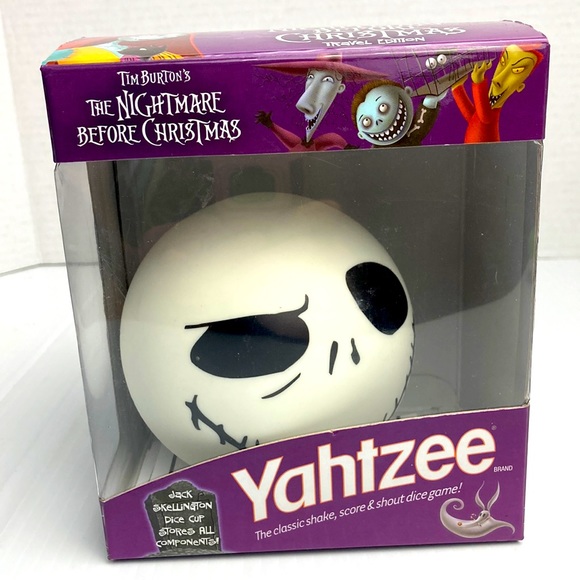 Hasbro Other - Yahtzee Nightmare before Christmas travel edition